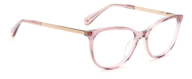 Premium Women Kate Spade Eyeglasses: Kimberlee - Crystal Pink(2) - SpecSMART Eye Clinic (Diagonal View)